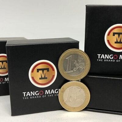 Balancing Coin (1 Euro) by Tango Magic- Trick (E0049)