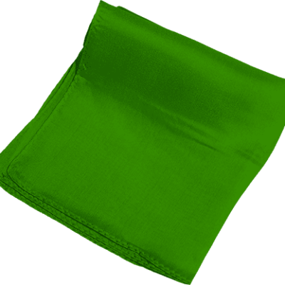 Silk 6 inch (Green) Magic By Gosh - Trick