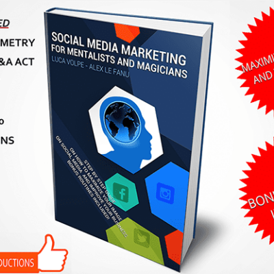 Social Media Marketing for Mentalists and Magicians by Luca Volpe - Book