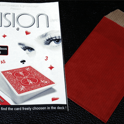 VISION (Red) by Mickael Chatelain - Trick