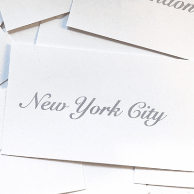 Appearing Business Cards (City Pack) by Sam Gherman - Trick