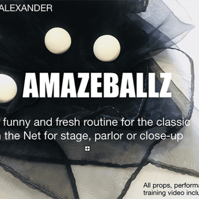 Amazeballz (Gimmicks and Online Instructions) by Scott Alexander and Puck - Trick