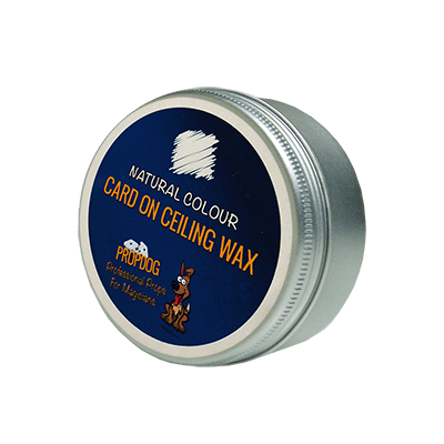 Card on Ceiling Wax 15g (Natural) by David Bonsall and PropDog - Trick