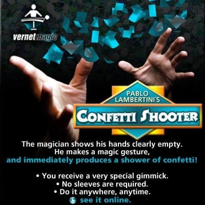 Confetti Shooter by Vernet Magic - Trick