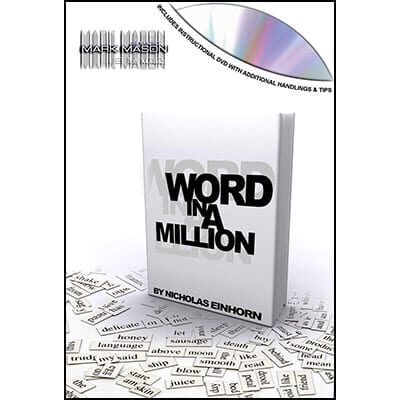 Word In A Million by Nicholas Einhorn and JB Magic- DVD
