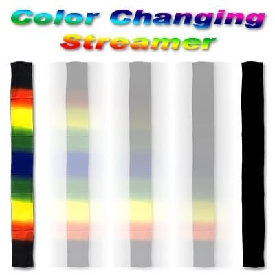 Color Changing Streamer Silk from Magic by Gosh - Trick