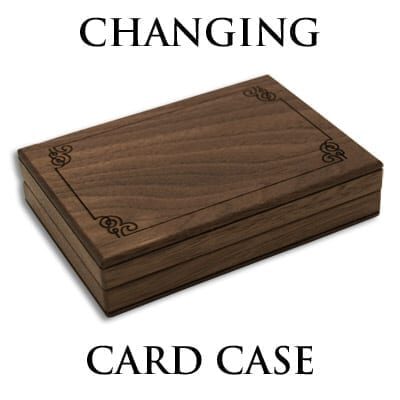 Changing Card Case (Gimmicks and Online Instruction) by Mikame - Trick