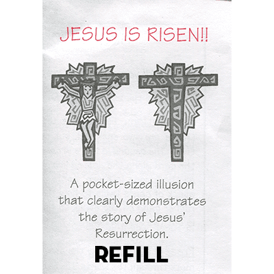 Jesus is Risen refill box by Top Hat Magic - Trick