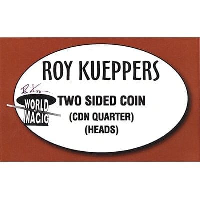 Two sided Canadian Quarter - (Heads) - Trick