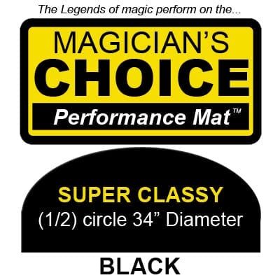 Super Classy Close-Up Mat (BLACK, 34 inch) by Ronjo - Trick