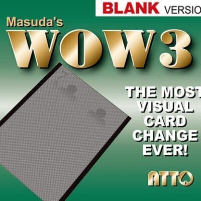 WOW 3.0 Blank (Gimmick and Online Instruction) by Masuda - Trick