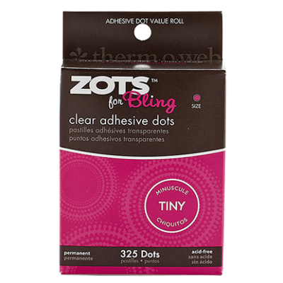 Sticky Dots Tiny (1/8 inch Diameter) Roll of 325