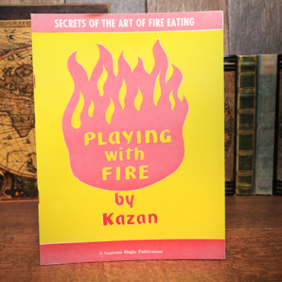 Playing with Fire (Rare/Limited) by Kazan - Book