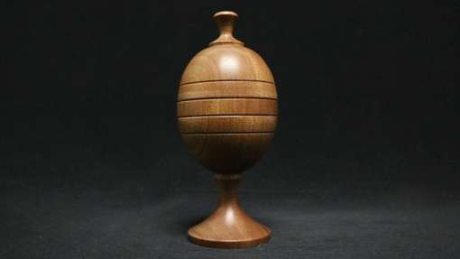 Deluxe Wooden Ball Vase (Merlins Premier Range) by Merlins Magic - Trick
